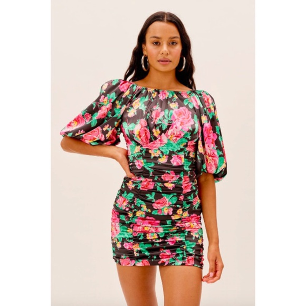 NWT For Love & Lemons Jolie Mini Dress Small